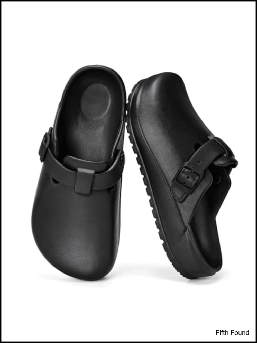 Arch Support Work Clogs Slip Resistant Shoes for Chef Nurse Cushion Slip On All
